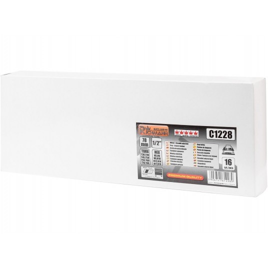 RICHMANN WKŁAD NASADKI UDAROWE 1/2 IMBUS C1228T -zdjęcie numer 5