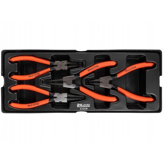 RICHMANN WKŁAD SZCZYPCE SEEGERA 180 MM 4EL + TACKA -zdjęcie numer 1