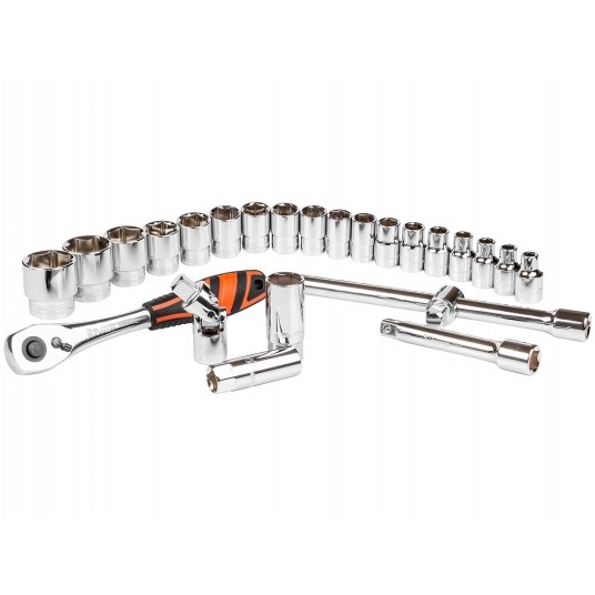 RICHMANN WKŁAD ZESTAW NASADEK 1/2" 8-32MM 25EL TAC -zdjęcie numer 4