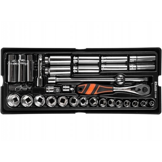 RICHMANN WKŁAD ZESTAW NASADEK 3/8' 8-24MM 33EL +TA -zdjęcie numer 1