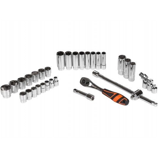 RICHMANN WKŁAD ZESTAW NASADEK 3/8' 8-24MM 33EL +TA -zdjęcie numer 4