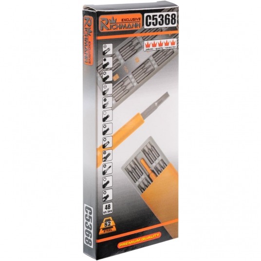 RICHMANN WKRĘTAKI MINI PRECYZYJNE + 48 BITÓW C5368 -zdjęcie numer 10