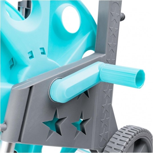 RICHMANN WÓZEK NA WĄŻ OGRODOWY ALU/PLASTIK 60M 1/2 -zdjęcie numer 2