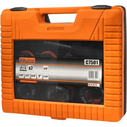 RICHMANN ZESTAW GWINTOWNIC DO RUR 1/4-1 1/4" C7501 -zdjęcie numer 3