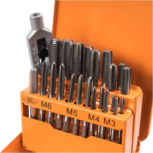 RICHMANN ZESTAW GWINTOWNIKÓW M3-M12 22EL. C9181 -zdjęcie numer 2