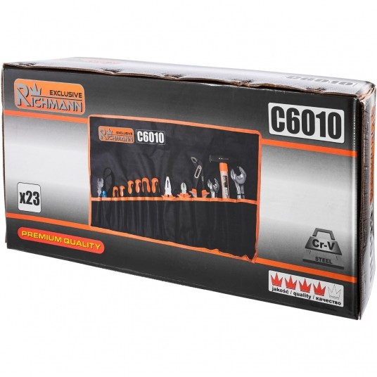 RICHMANN ZESTAW NARZĘDZI 23 EL. NA PŁACHCIE C6010 -zdjęcie numer 2