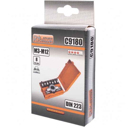 RICHMANN ZESTAW NARZYNEK M3-M12 8EL. DIN223 C9180 -zdjęcie numer 4