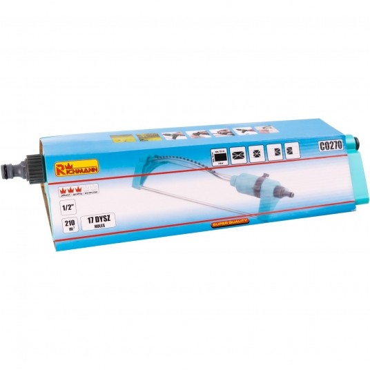 RICHMANN ZRASZACZ OSCYLACYJNY 17 DYSZ 1/2" C0270 -zdjęcie numer 4