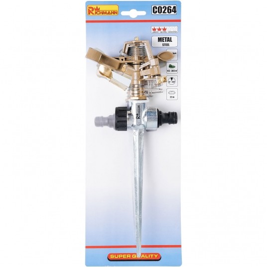 RICHMANN ZRASZACZ PULSACYJNY METALOWY 1/2" C0264 -zdjęcie numer 3