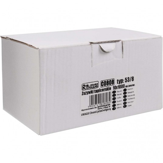 RICHMANN ZSZYWKI 8mm TYP 53 OPAK. 1000szt PL -zdjęcie numer 4