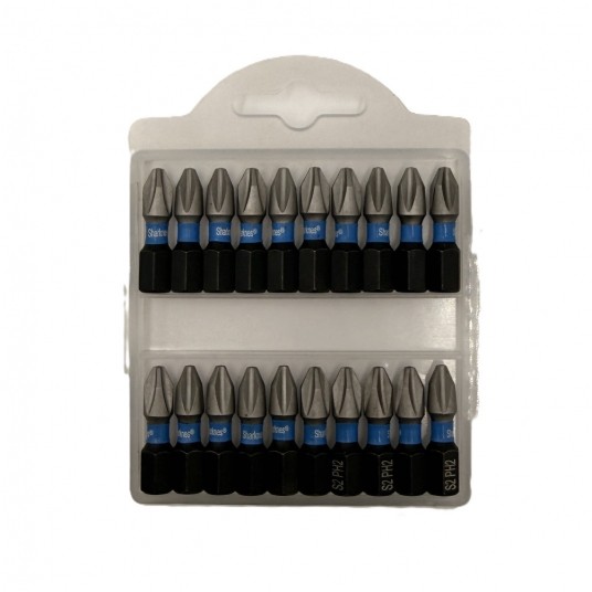 SHARKNES BIT UDAROWY 1/4" PH2 25mm SH-17001 -zdjęcie numer 7