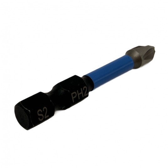 SHARKNES BIT UDAROWY 1/4" PH2 50mm SH-17002 -zdjęcie numer 2