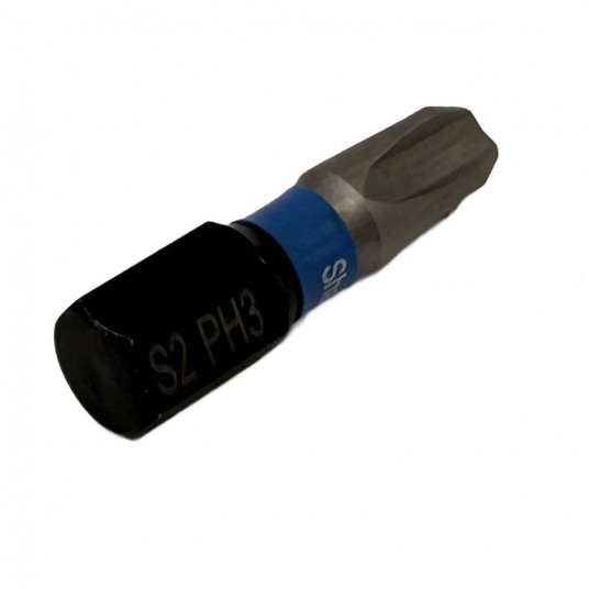 SHARKNES BIT UDAROWY 1/4" PH3 25mm SH-17008 -zdjęcie numer 2