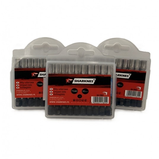 SHARKNES BIT UDAROWY 1/4" TX40 50mm SH-17031 -zdjęcie numer 4