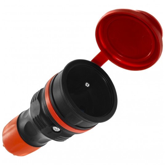 SHARKNES GNIAZDO POJEDYŃCZE 2P+Z EVO IP54 SH-70126 -zdjęcie numer 1