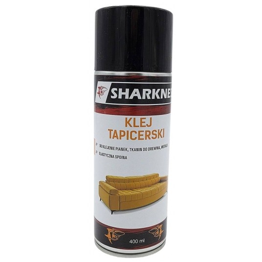 SHARKNES KLEJ TAPICERSKI W SPRAYU 400ml SH-30004 -zdjęcie numer 1