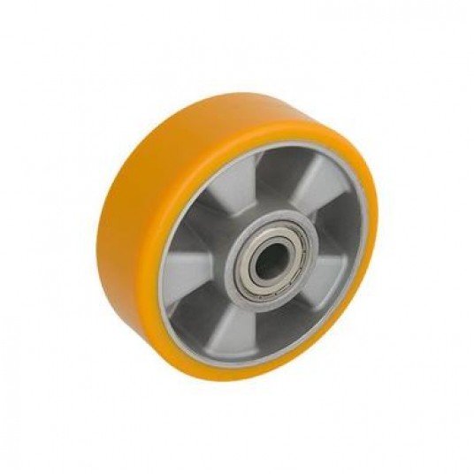 SHARKNES KOŁO ALUM-POLIURETAN 160mm PALECIAK -zdjęcie numer 1