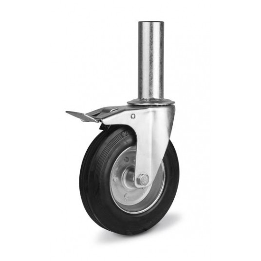 SHARKNES KOŁO METAL-GUMA 160 SKR.HAM RURA SH-60351 -zdjęcie numer 1