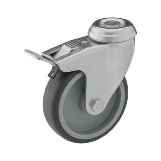 SHARKNES KOŁO TW.-GUMA 100mm OTW.SKR.HAM SH-60255 -zdjęcie numer 1