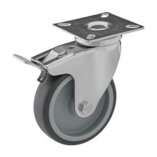 SHARKNES KOŁO TW.-GUMA 100mm SK.HAM SH-60205 -zdjęcie numer 1