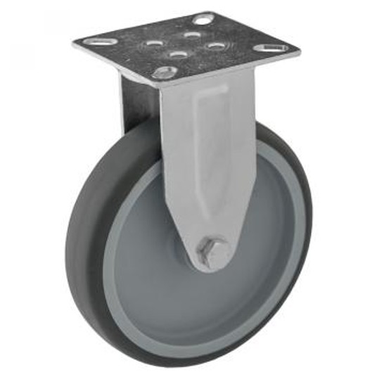 SHARKNES KOŁO TW.-GUMA 100mm STAŁE SH-60212 -zdjęcie numer 1