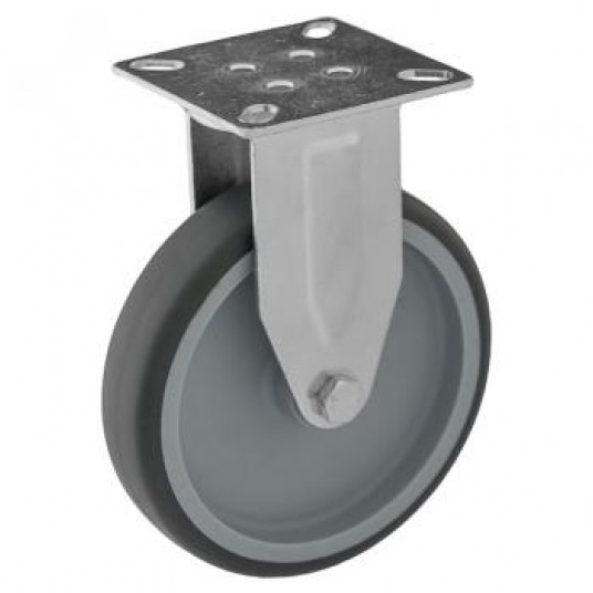 SHARKNES KOŁO TW.-GUMA 100mm STAŁE SH-60212 -zdjęcie numer 1