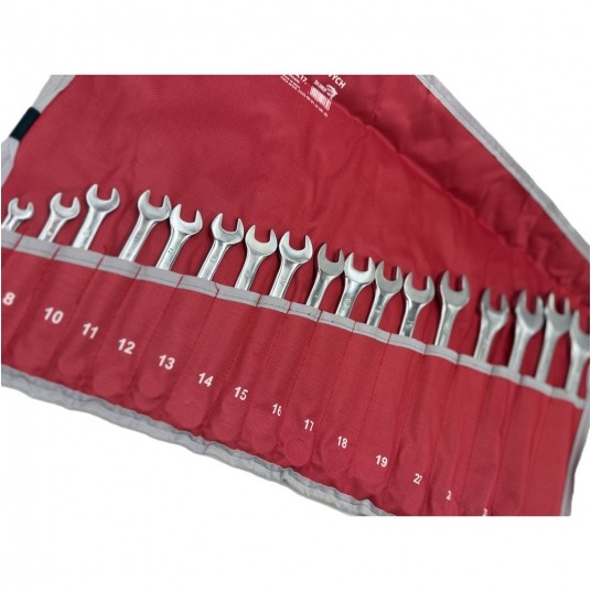 SHARKNES KOMPLET KLUCZY PŁ-OCZ 6-32 17szt SH-59039 -zdjęcie numer 3