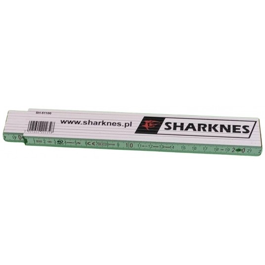 SHARKNES MIARA SKŁADANA DREWNIANA 2m SH-51100 -zdjęcie numer 1