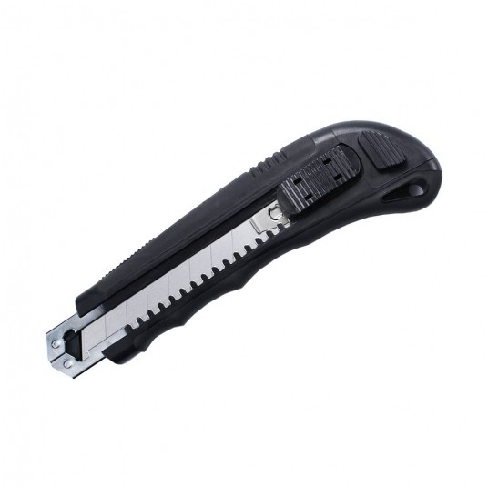 SHARKNES NÓŻ DO TAPET 18mm OSTRZA AUTOMAT SH-53001 -zdjęcie numer 3