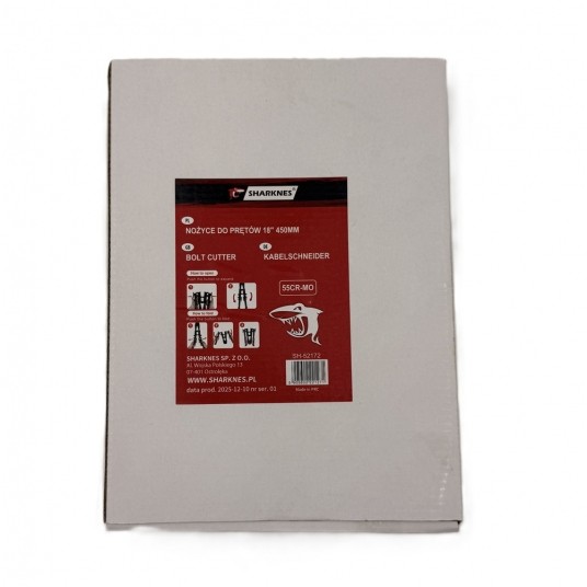 SHARKNES NOŻYCE DO PRĘTÓW 18" 450mm SKŁADANE -zdjęcie numer 4