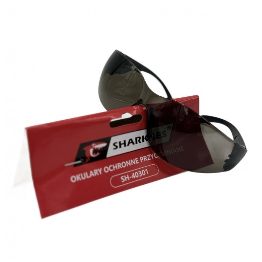 SHARKNES OKULARY OCHRONNE PRZYCIEMNIANE SH-40301 -zdjęcie numer 3