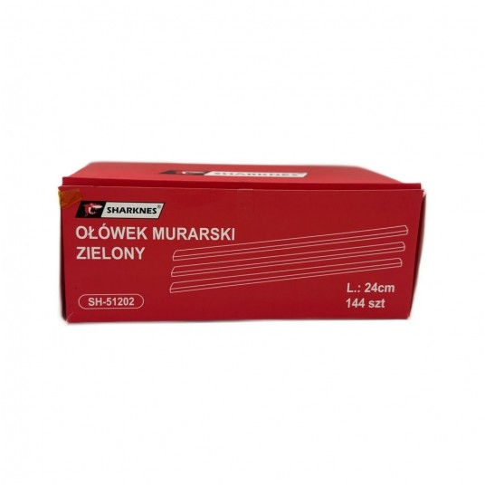 SHARKNES OŁÓWEK MURARSKI ZIELONY SH-51202 -zdjęcie numer 3