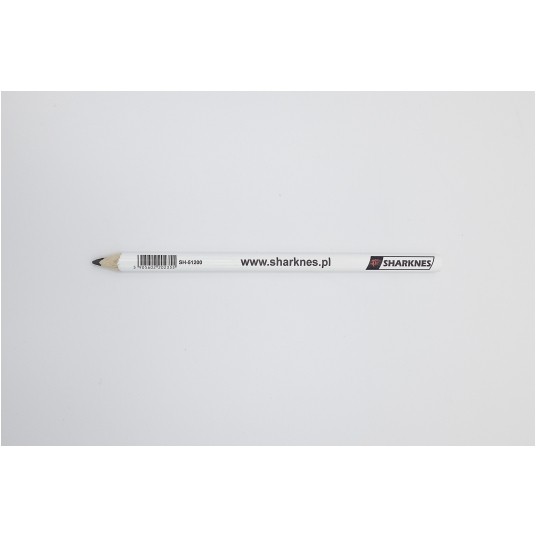 SHARKNES OŁÓWEK STOLARSKI BIAŁY SH-51200 -zdjęcie numer 3