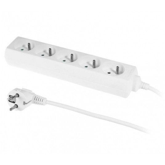 SHARKNES PRZEDŁUŻACZ 5 GNIAZDA 1,5m U SH-70007 -zdjęcie numer 1