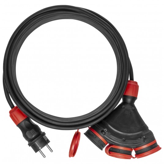 SHARKNES PRZEDŁUŻACZ H05RR 3 GN 3X2,5 30m SH-70042 -zdjęcie numer 1