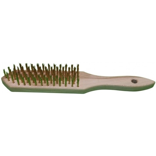 SHARKNES SZCZOTKA RĘCZNA DRUCIANA 6-RZĘDOWA -zdjęcie numer 1