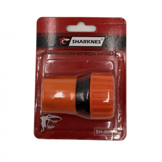 SHARKNES SZYBKOZŁĄCZKA DO WĄŻA 3/4" PP,ABS -zdjęcie numer 2