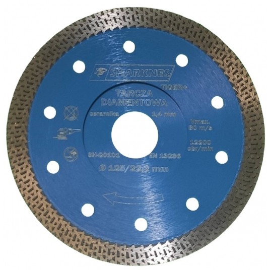 SHARKNES TARCZA DIAM 125mm 1,4mm TIGER+ SH-20101 -zdjęcie numer 1