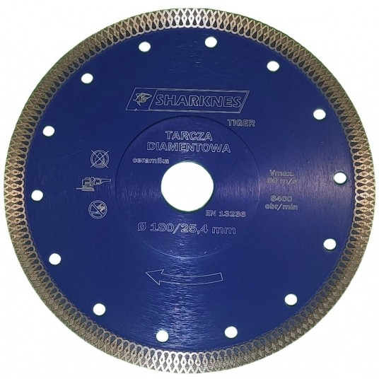 SHARKNES TARCZA DIAM 180mm 1,4mm TIGER SH-20105 -zdjęcie numer 1
