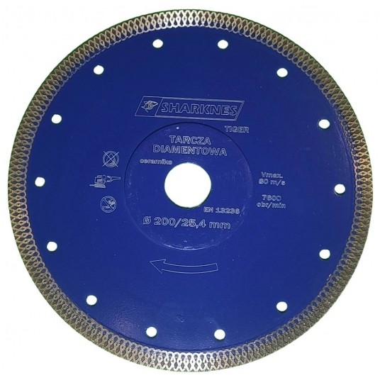 SHARKNES TARCZA DIAM 200mm 1,4mm TIGER SH-20106 -zdjęcie numer 1