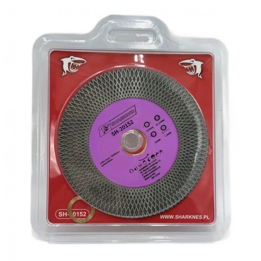 SHARKNES TARCZA DIAM GRES PURPLE 125X22,23mm -zdjęcie numer 3