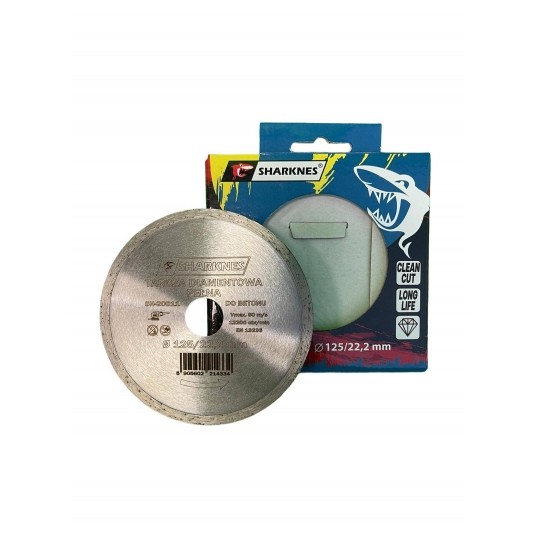 SHARKNES TARCZA DIAM. PEŁNA 125mm SH-20011 -zdjęcie numer 4