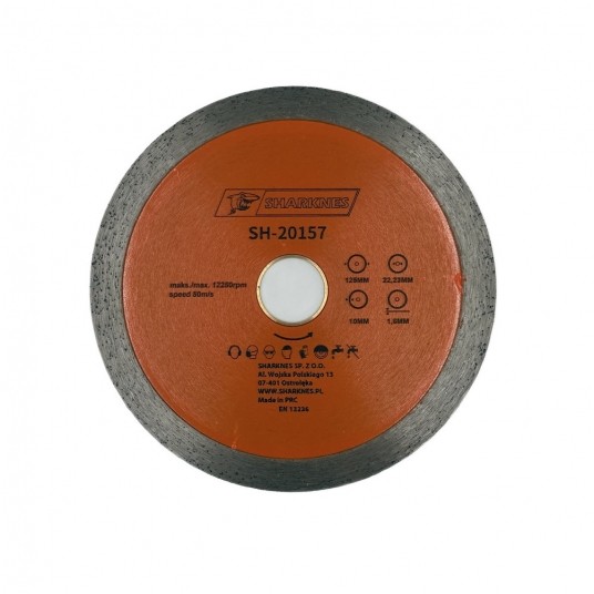 SHARKNES TARCZA DIAM PORCELANA 2 125X1,1X8X22,23mm -zdjęcie numer 1