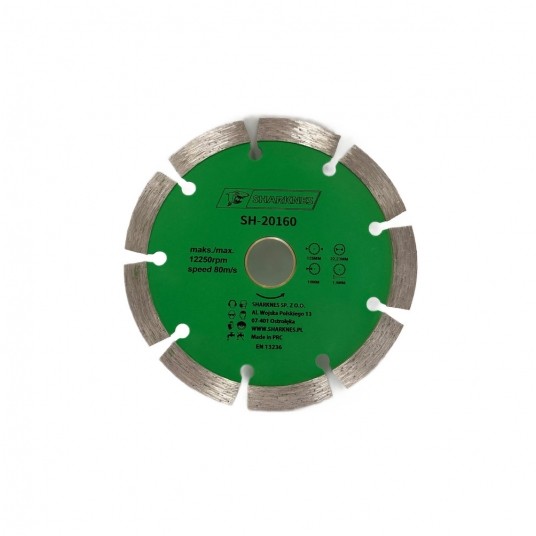 SHARKNES TARCZA DIAM SEGMENTOWA 125X10X22,23mm -zdjęcie numer 1