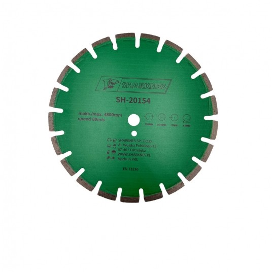 SHARKNES TARCZA DIAM SEGMENTOWA ASFALT 350X12mm -zdjęcie numer 1