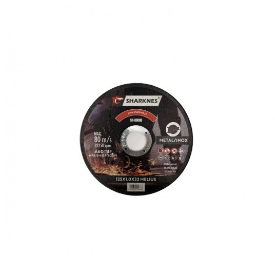 SHARKNES TARCZA DO METALU 41 125X1.0X22 MELIUS -zdjęcie numer 2