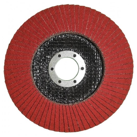 SHARKNES TARCZA LISTKOWA 125 40 CERAMIKA CZERWONA -zdjęcie numer 1