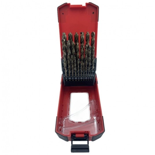 SHARKNES WIERTŁA DO METALU HSS KOBALT 25szt 1-13mm -zdjęcie numer 4