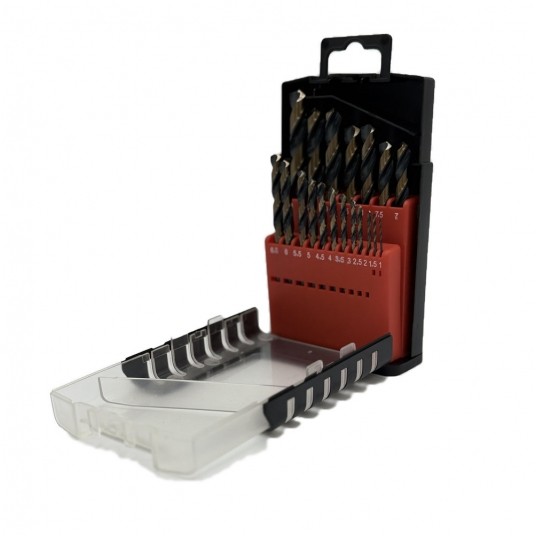 SHARKNES WIERTŁA DO METALU HSS PREMIUM 19szt 1-10 -zdjęcie numer 3