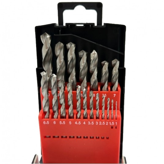 SHARKNES WIERTŁA DO METALU HSS STANDARD 19szt 1-10 -zdjęcie numer 3